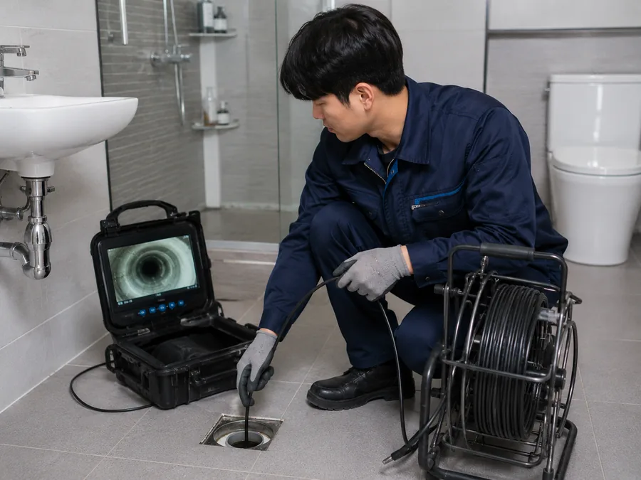목동 배관 내시경 검사